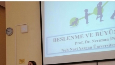5. Uluslararası Avrasya Doğal Beslenme, Sağlıklı Yaşam ve Spor Kongresinde (Natural 2019) Prof. Dr. Neriman İNANÇ konuşma yaptı.