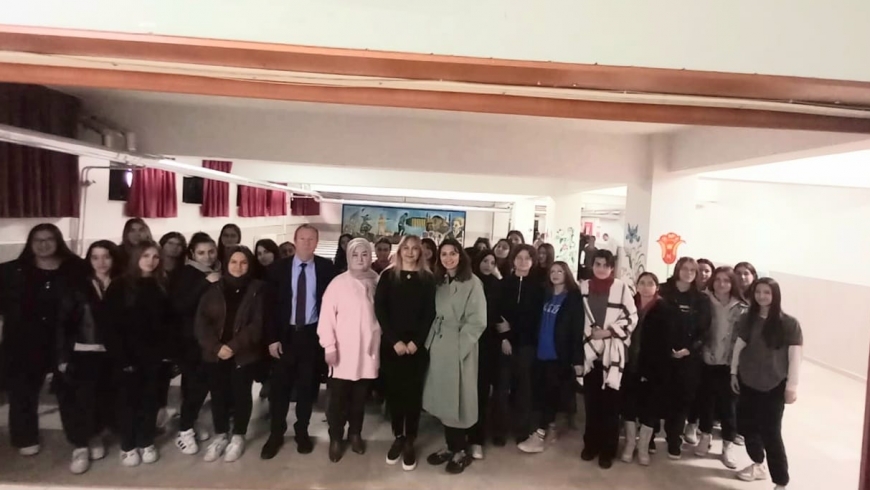 Lise Öğrencilerine Tanıtım ve Sağlıklı Beslenme Konulu Eğitim Verildi